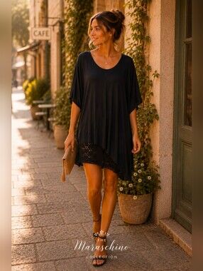 EnFocus Whimsigoth Lace Overlay Dress | 20W